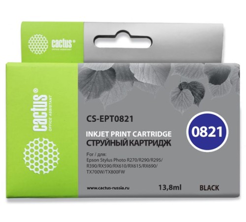 Картридж струйный Cactus CS-EPT0821