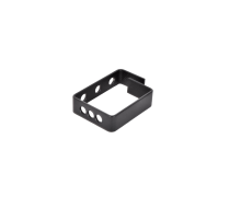 Органайзер кабельный одинарный 65x45 мм цвет черный ЦМО СМ-9005 74115102001