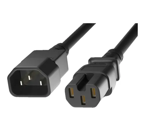 Шнур питания электрический силовой Tesla Power TP-PC-С14-C15-16A-1.5