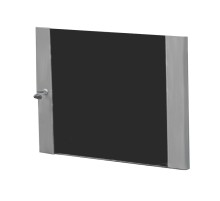 Дверь стеклянная для шкафа WM 6409 (подходит к собранным шкафам и без дверей) Netko GL DR (52509)