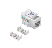 Модуль Keystone неэкранированный RJ45 cat.6, 90° 110/Krone тип под инструмент KE белый Netko Expert CKC KJ8B-C6-US/WHN (54137)