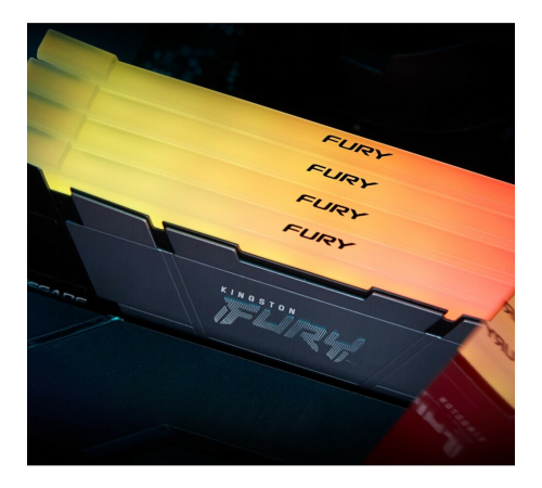 Оперативная память 8Gb DDR4 4000MHz Kingston Fury Renegade RGB KF440C19RB2A/8