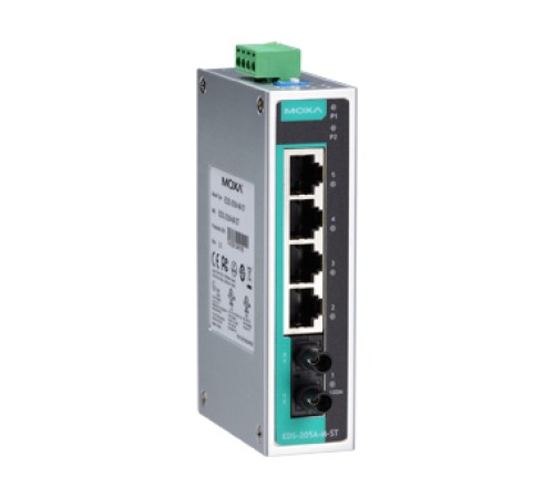 Коммутатор Moxa EDS-205A-M-ST-T