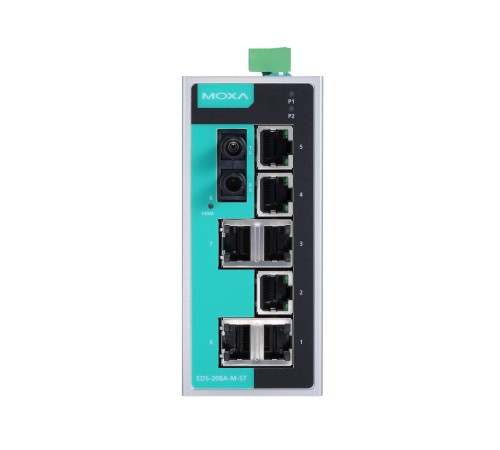 Коммутатор Moxa EDS-208A-M-ST-T