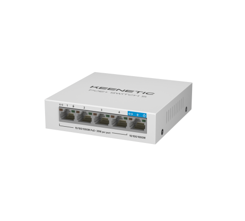 PoE+ коммутатор Keenetic Switch 5 KN-4610