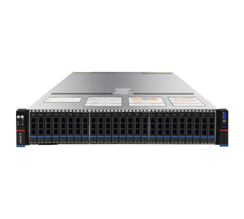 Серверная платформа/ Gooxi SR201-D25RE-G2 2U, 2x Socket SP5 / 24x DDR5/ 25x 2.5