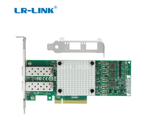 Сетевой адаптер PCIE 10GB FIBER 2SFP+ LREC9812AF-2SFP+ LR-LINK (id 32550)