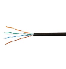 Кабель Skynet Standard UTP4 cat.5е одножильный 305м Cu для наружных работ черный (59956) 1693219
