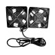 Вентилятор Netko N.FAN120S.012S.65572.BK (65572)