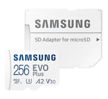 Карта памяти 256Gb MicroSD Samsung EVO Plus + SD адаптер MB-MC256KA