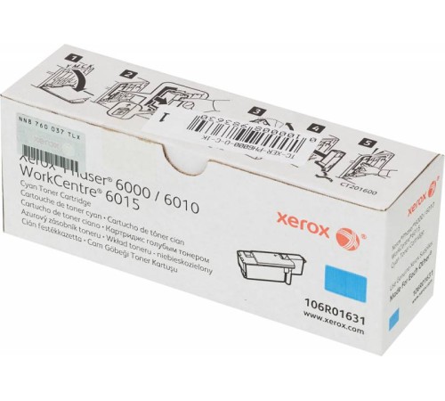 Картридж Xerox 106R01631 Cyan