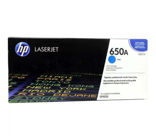 Картридж HP 650A CE271A