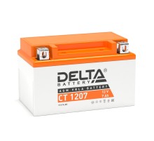 Стартерный аккумулятор Delta Battery CT 1207 3401010030008