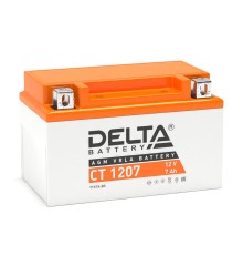 Стартерный аккумулятор Delta Battery CT 1207 3401010030008