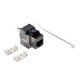 Модуль Keystone экранированный RJ45 cat.6, 90° 110/Krone тип под инструмент KE металлик Netko Expert CKC KJ8B-C6-FS (54085)