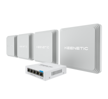 Комплект Keenetic Orbiter Pro + Switch Kit KN-KIT-012