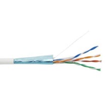 Кабель витая пара Hyperline FUTP4-C5E-S24-IN-PVC-WH-305
