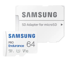 Карта памяти 64Gb MicroSD Samsung PRO Endurance + SD адаптер MB-MJ64KA