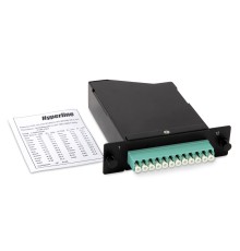Волоконно-оптическая кассета Hyperline FO-CSS-W120H32-503-1MTPM-12LC-AQ