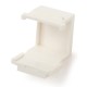 Вставка-заглушка формата Keystone Jack белая Hyperline KJ1-BL-WH