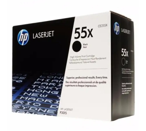 Картридж HP CE255X Black
