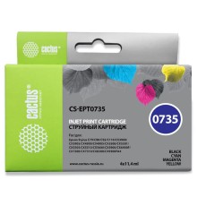 Картридж струйный Cactus CS-EPT0735