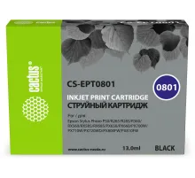 Картридж струйный Cactus CS-EPT0801