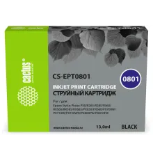 Картридж струйный Cactus CS-EPT0801