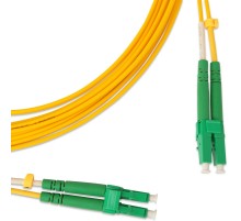 Патч-корд волоконно-оптический (шнур) Hyperline FC-D2-9-LC/AR-LC/AR-H-5M-LSZH-YL