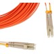 Патч-корд волоконно-оптический (шнур) Hyperline FC-D2-62-LC/PR-LC/PR-H-20M-LSZH-OR