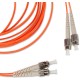 Патч-корд волоконно-оптический (шнур) Hyperline FC-D2-50-FC/PR-ST/PR-H-1M-LSZH-OR