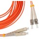 Патч-корд волоконно-оптический (шнур) Hyperline FC-D2-62-SC/PR-ST/PR-H-15M-LSZH-OR
