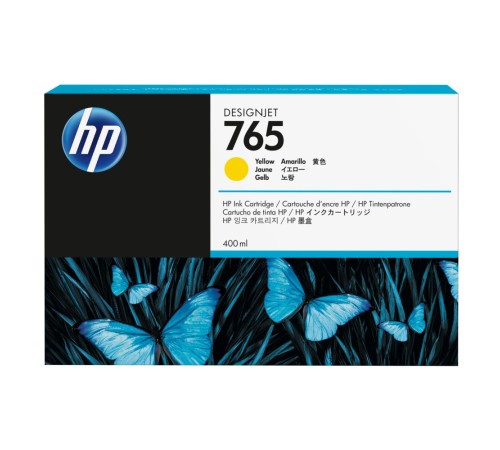 Картридж для плоттеров HP 765 желтый F9J50A