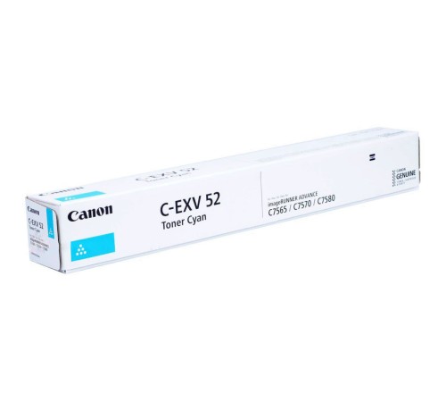 Картридж Canon C-EXV52 Cyan 0999C002