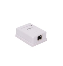 Розетка компьютерная RJ-45 WRLine WR-WS-8P8C-C5E-SH-1