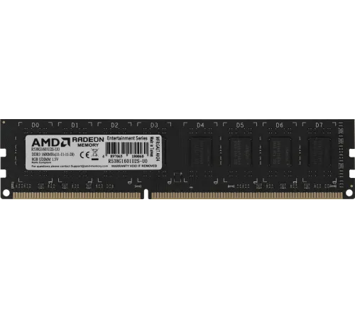 Память DDR3 8Gb 1600MHz AMD R538G1601U2S-UO