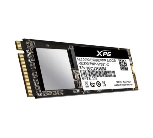 Твердотельный накопитель SSD Adata SX8200 ASX8200PNP-512GT-C