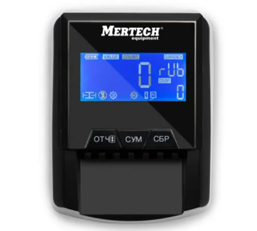 Автоматический детектор банкнот Mertech D-20A FLASH PRO LСD с АКБ 5048 Автоматический детектор банкнот Mertech D-20A FLASH PRO LСD с АКБ 5048