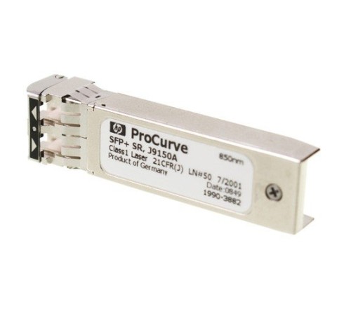 Трансивер HPE Aruba 10G SFP+ LC SR 300m MMF XCVR (J9150D)