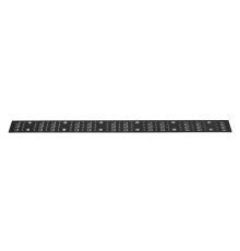 Вертикальный кабельный органайзер для шкафов Elbox EMS-VKO-2200-9005