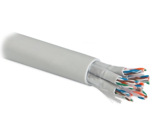 Кабель витая пара Hyperline UUTP16W-C5-S24-IN-LSZH-GY