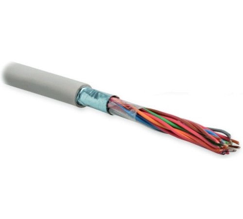Кабель витая пара Hyperline FUTP10-C3-S24-IN-LSZH-GY