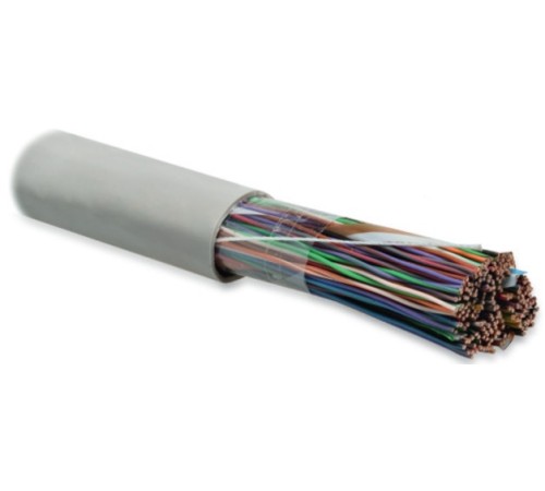 Кабель витая пара Hyperline UUTP100-C3-S26-IN-PVC-GY