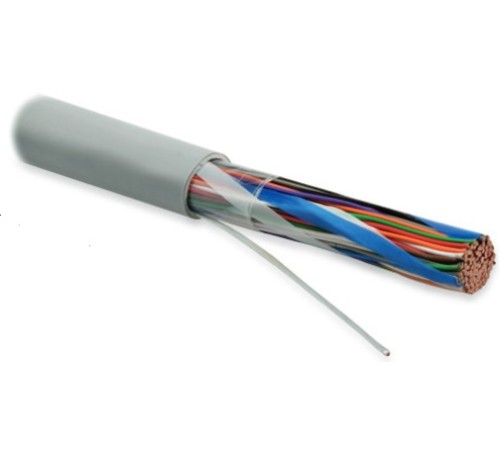 Кабель витая пара Hyperline UUTP50-C3-S26-IN-PVC-GY