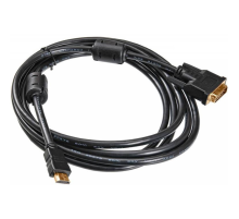 Кабель HDMI - DVI, 3м, Buro HDMI-19M-DVI-D-3M Ricoh 817225