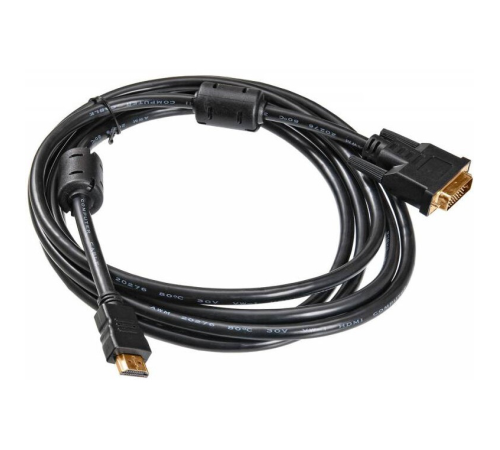 Кабель HDMI - DVI, 3м, Buro HDMI-19M-DVI-D-3M Ricoh 817225