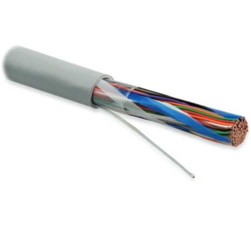 Кабель витая пара Hyperline UUTP50-C3-S24-IN-PVC-GY