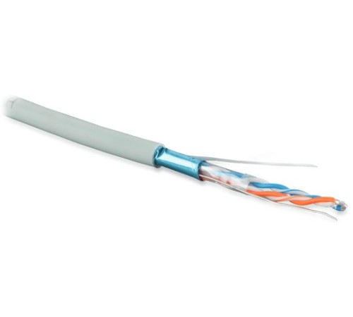 Кабель витая пара Hyperline FUTP2-C5-S24-IN-PVC-GY-500