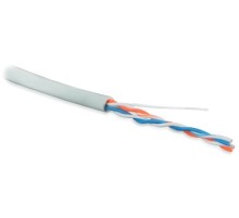 Кабель витая пара Hyperline UUTP2-C5-S24-IN-PVC-GY-500