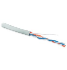Кабель витая пара Hyperline UUTP2-C5-S24-IN-PVC-GY-500